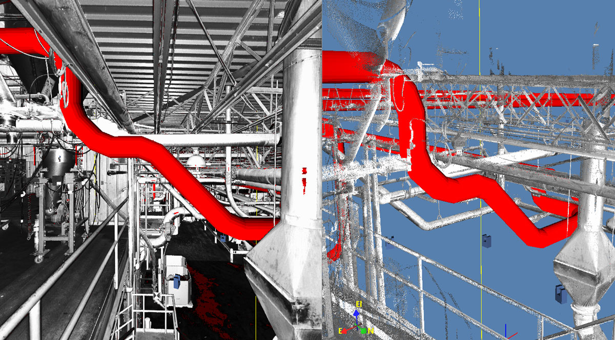 3D LiDAR scan courtesy Clark Nexsen